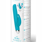The Mini Rabbit Rechargeable Silicone Vibrator - Blue - Small