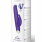 The Mini Rabbit Rechargeable Silicone Vibrator - Purple - Small