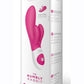 The Rumbly Rabbit Rechargeable Silicone Rabbit Vibrator - Hot Pink/Pink