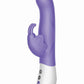 The Vibrating Dual Stim Butterfly Silicone Rechargeable Rabbit Vibrator