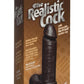 The Realistic Cock Dildo - Black - 6in
