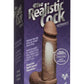 The Realistic Cock Ultraskyn Vibrating Dildo - Caramel - 6in