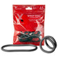 The Xplay Wrap Ring Silicone Slim - Black - 9in - 2 Pack