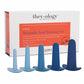 They Ology Wearable Anal Trainer - Blue - 5 Piece Set