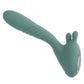 Thrust Into Ecstasy Rechargeable Silicone Dual Vibrator