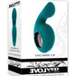 Thumbs Up Rechargeable Silicone Vibrator - Green