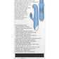 Thump and Thrust Rechargeable Silicone Vibrator with Clitoral Stimulator