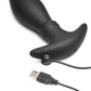 Thunder Plugs Rim Slide 7x Sliding Ring Silicone Rechargeable Butt Plug with Remote Control