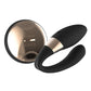 Tiani Duo Silicone Rechargeable Couples Vibrator with Remote Control - Black