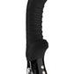 Tiger Silicone Vibrator - Black