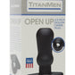 Titanmen - Open Up Hollow Tunnel Anal Plug - Black