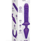 Together Toys Double Pleasure Rechargeable Silicone Couples Vibrator - Purple