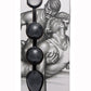Tom Of Finland Weighted Anal Ball Beads - Black - Large