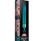 Touch Of Velvet Bullet Vibrator - Blue/Peacock Petals