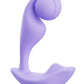 Trill Wearable Single Ball Rechargeable Silicone Dual Vibrator - Lavender/Purple
