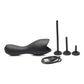Trinity Men 10x Vibrating Rechargeable Silicone Penis Head Teaser with Urethral Sounds