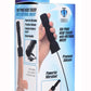 Trinity Men Penis Head Teaser with Uretheral Insert - Black