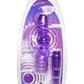 Trinity Vibes Royal Rocket Ribbed Rabbit Vibrator - Purple