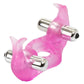 Triple Orgasms Enhancer Vibrating Cock Ring with Clitoral Stimulation