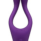 Tryst Rechargeable Multi Erogenous Zone Silicone Massager Waterproof - Purple