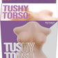 Tushy Torso Blow Up Doll with Vaginal Hole - Vanilla