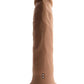 Twirl Jam Silicone Rechargeable Vibrating Dildo with Remote