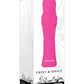 Twist and Shout Silicone Rechargeable Vibrator - Pink