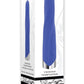 Twisted Temptation Rechargeable Silicone Vibrator - Blue