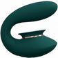 Twitch 3 Silicone Rechargeable Suction and Tongue Vibrator - Forest