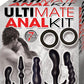 Ultimate Anal Kit Silicone - Black - 7 Piece Set