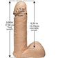 Vac-U-Lock Realistic Cock with Ultra Harness