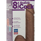 Vac-U-Lock Realistic Dildo - Brown/Caramel - 8in