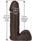 Vac-U-Lock Realistic Dildo