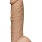 Vac-U-Lock Realistic Hung Dildo - Vanilla - 12in