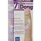 Vac-U-Lock Ultraskyn Thin Dildo - Vanilla/White - 7in