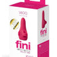 Vedo Fini Rechargeable Silicone Bullet Vibrator - Pink