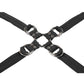 Velvet Noir Adjustable Hog Tie and Cuff
