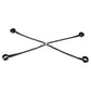 Velvet Noir Adjustable Hog Tie and Cuff