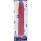 Velvet Touch Vibes Waterproof Vibrator 7in - Dusty - Red/Rose