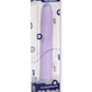 Velvet Touch Vibes Waterproof Vibrator - Lavender/Purple - 7in