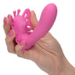 Venus Butterfly Pulsating Venus G Silicone Rechargeable Strap-On with Remote Control