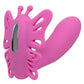 Venus Butterfly Pulsating Venus G Silicone Rechargeable Strap-On with Remote Control