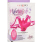 Venus Butterfly Silicone Remote Venus Penis USB Rechargeable Waterproof - Pink