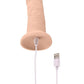 Vibrating Rechargeable Silicone Dildo