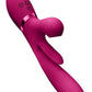 Vive Ena Rechargeable Silicone Triple Motor Thrusting G-Spot with Flapper and Air Wave Clit Stimulation Vibrator