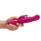 Vive Izara Triple Action Rechargeable Silicone Rotating Beaded G-Spot Rabbit Vibrator
