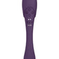 Vive Mirai Rechargeable Silicone Dual Motor Double Ended Bendable Pulse and Air Wave Vibrator