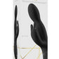 Vive Niva 360 Degrees Rechargeable Silicone Rotating G-Spot Rabbit Vibrator - Black