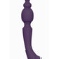 Vive Rechargeable Silicone Nami Pulse Wave and Vibrating Wand - Purple