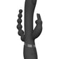 Vive Rini Rechargeable Silicone Pulse Wave and Vibrating Double Penetration Rabbit